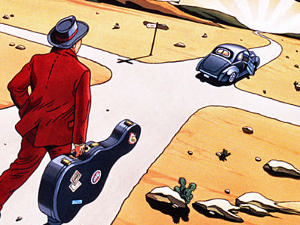Der Bluesman auf Reisen