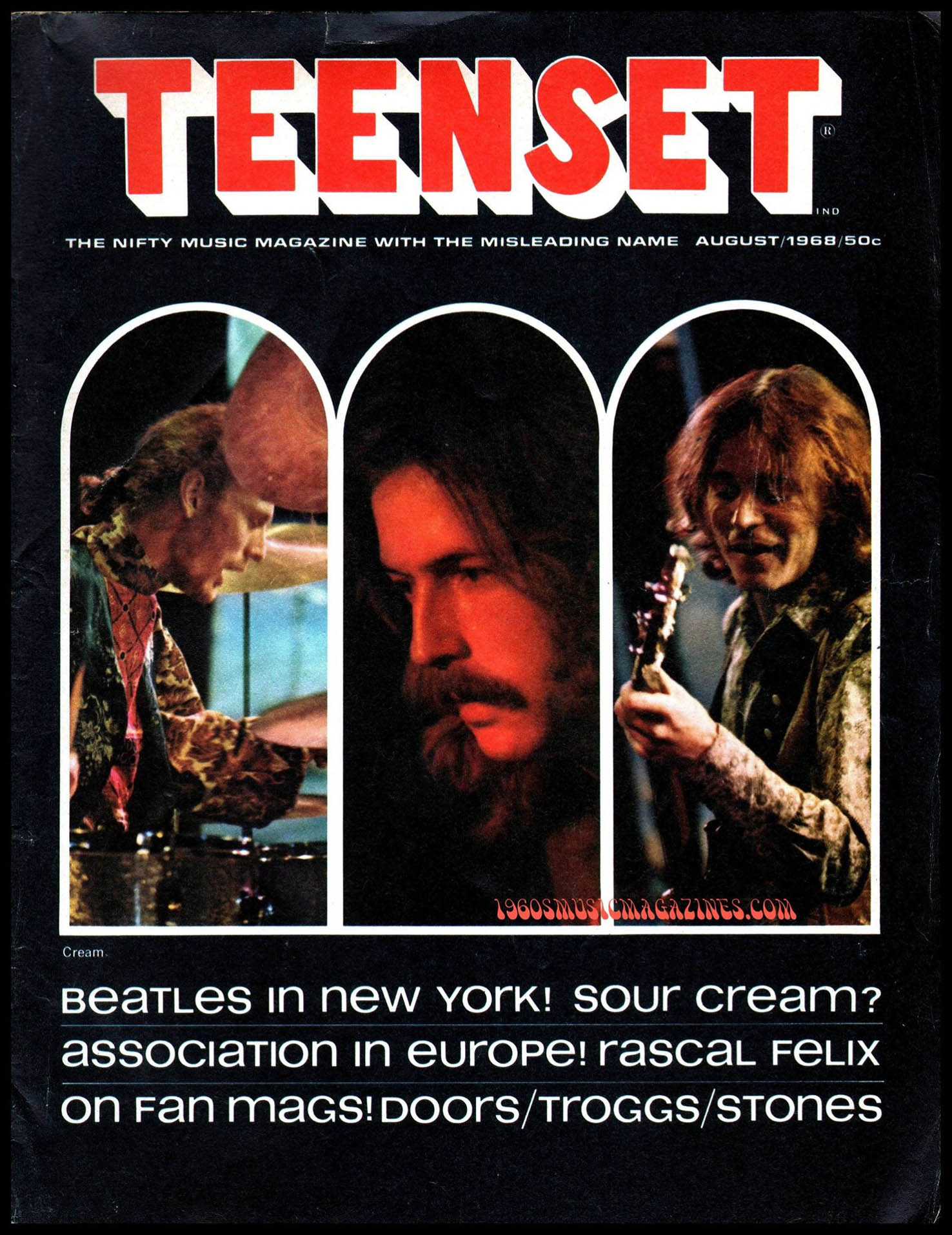 TEENSET August 1968.jpg